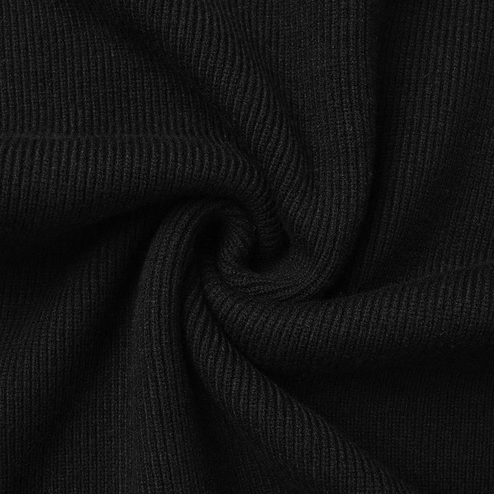 Damen Bequemes Strick-Ensemble aus weicher Baumwolle Drune