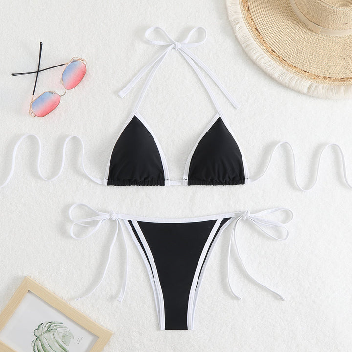 Damen Triangel-Bikini mit verstellbaren Trägern Drune