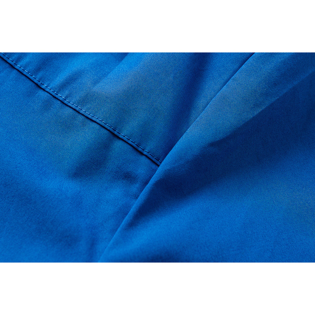 Unisex Oversized Hemd aus leichter Baumwollmischung mit abgerundetem Saum Drune