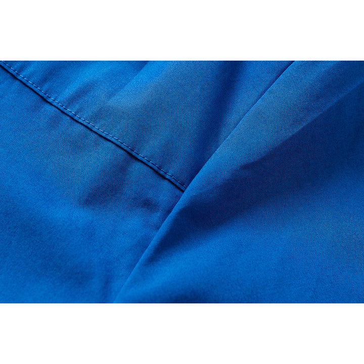 Unisex Oversized Hemd aus leichter Baumwollmischung mit abgerundetem Saum Drune