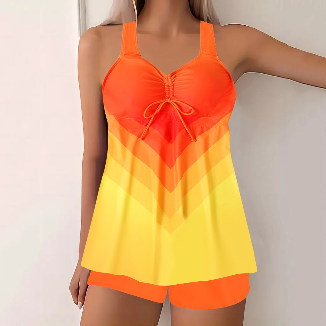 Damen Tankini-Oberteil mit Shorts Drune