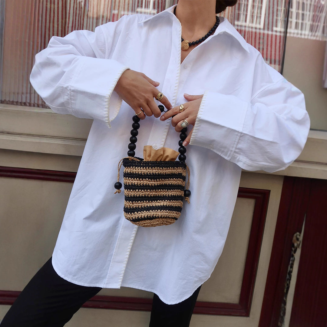 Damen Oversized Hemd Drune