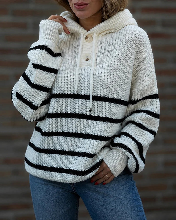 Damen Gemütlicher und modischer Hoodie Pullover Drune