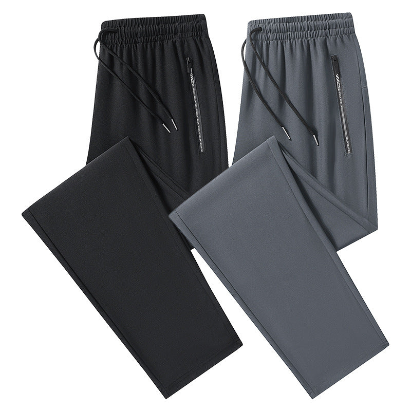 Herren Sportliche Relaxed Fit Jogginghose Drune