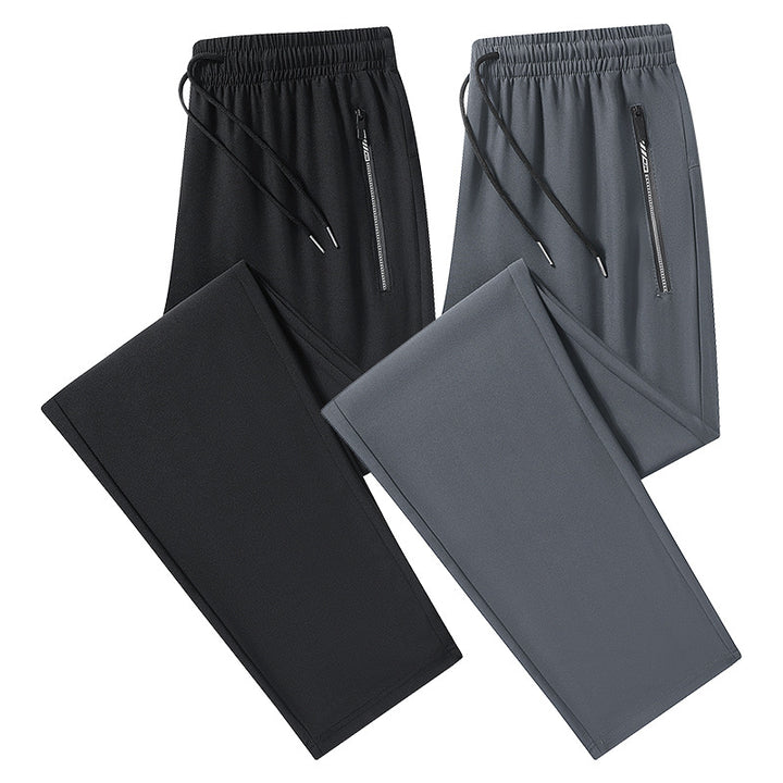 Herren Sportliche Relaxed Fit Jogginghose Drune