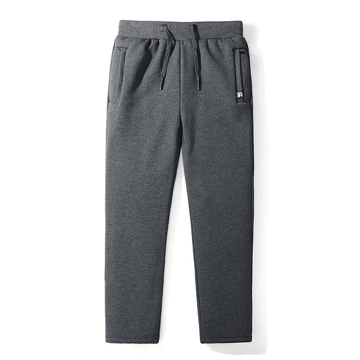Herren Minimalistische Tech-Jogginghose mit Slim-Fit, Elastikbund und verdeckten Reißverschlusstaschen Drune