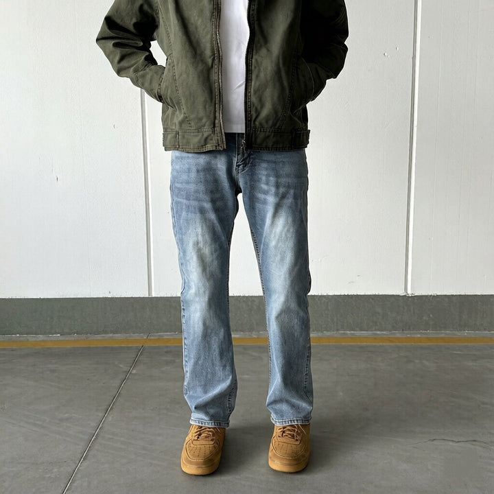 Herren Klassische Jeanshose Drune