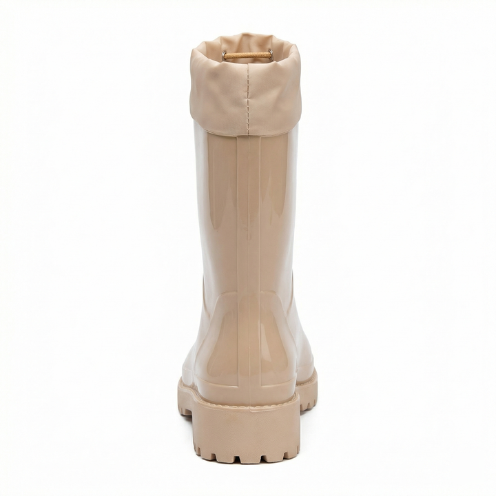Damen Hochwertige und Stylische Gummistiefel mit Verstellbarem Schnürsystem Drune