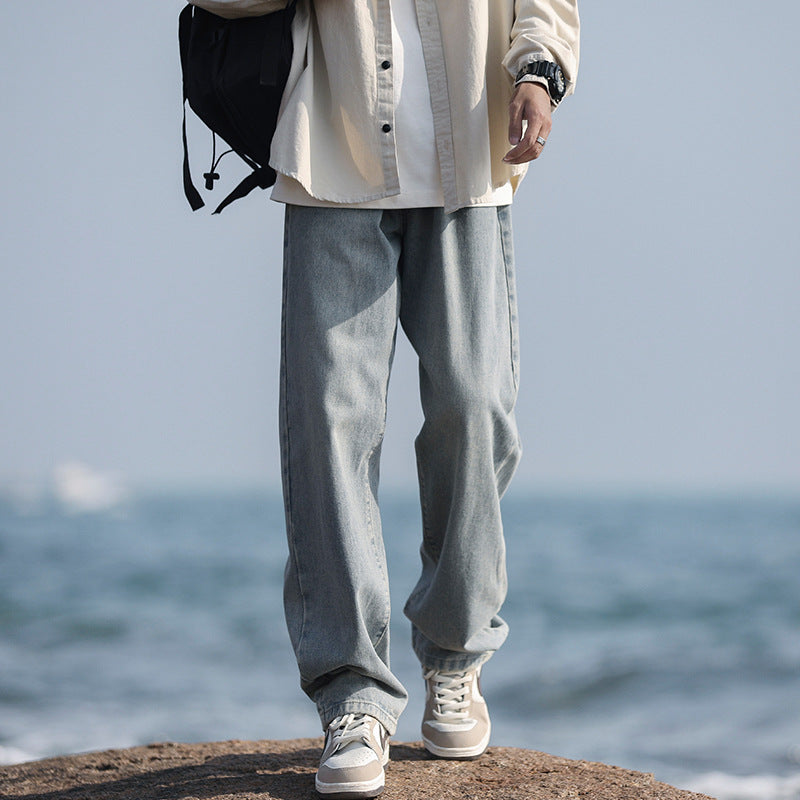 Herren Bequeme und lässige Relaxed Fit Jeans