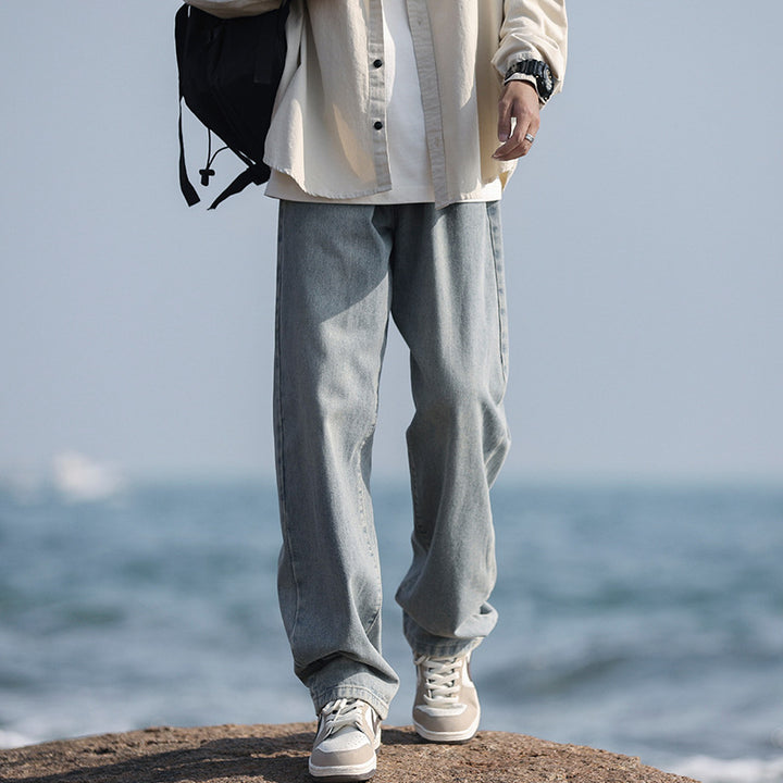 Herren Bequeme und lässige Relaxed Fit Jeans