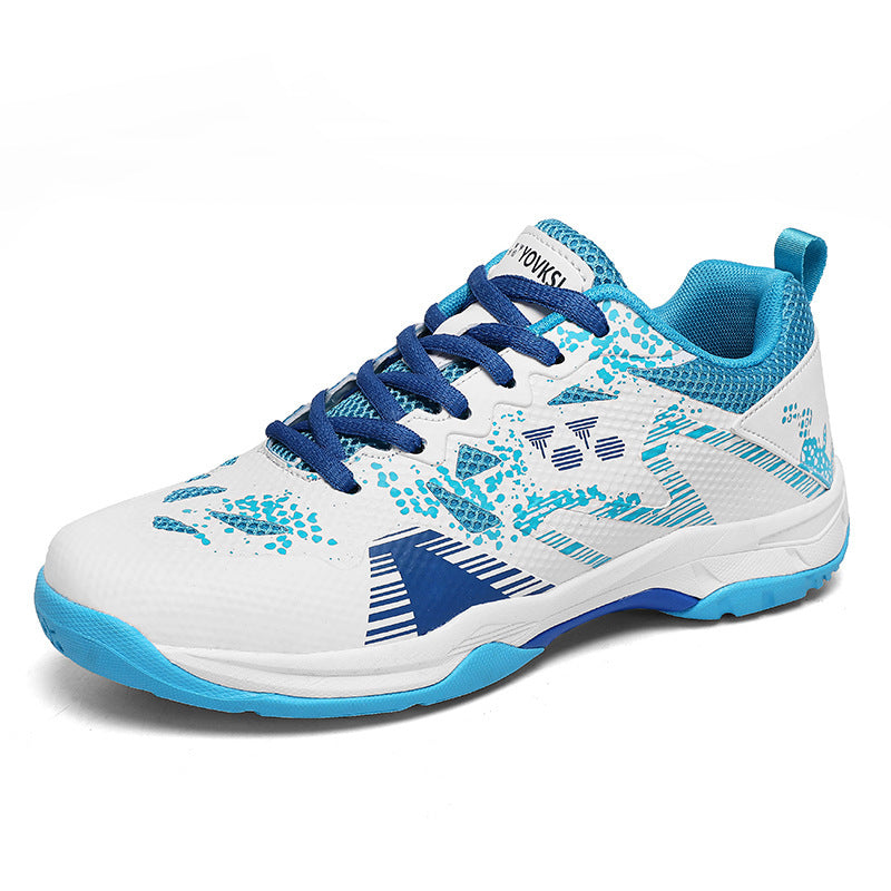 Unisex leichte atmungsaktive Indoor-Tennisschuhe mit stabiler nicht abfärbender Sohle und stoßdämpfung Drune