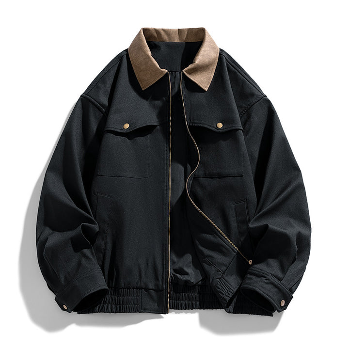Herren Modische Nylonjacke mit Taschen Drune