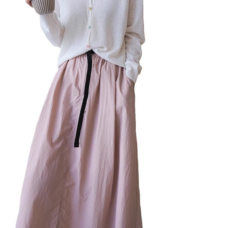 Damen Elegante und lässige Maxiskirt Drune