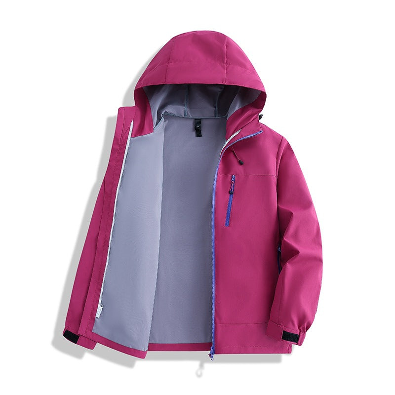 Herren Minimalistische Kapuzen-Softshelljacke mit atmungsaktivem Meshfutter & verdecktem Reißverschluss Drune