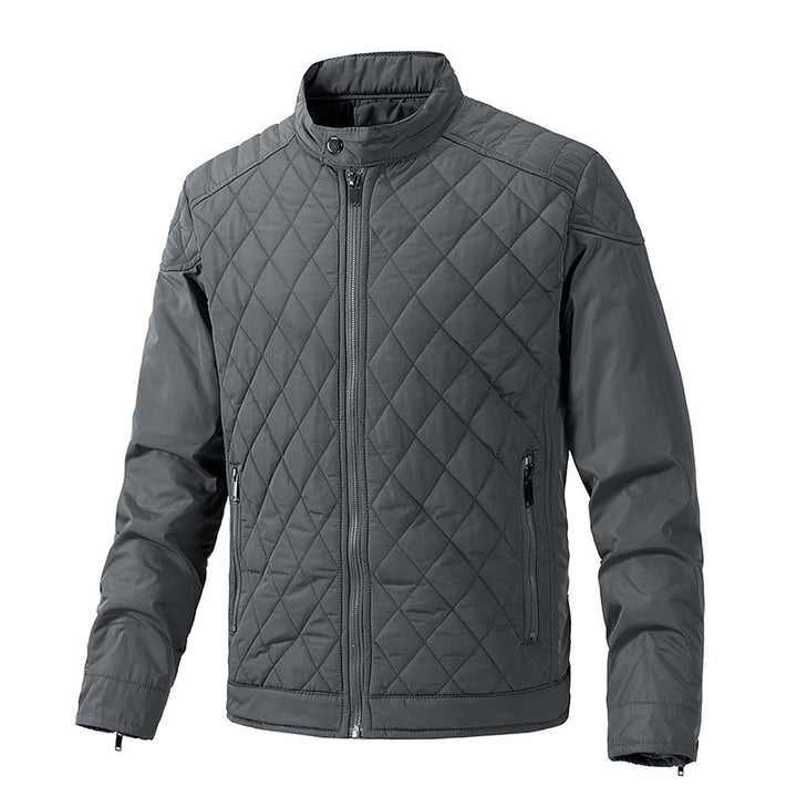 Herren Steppjacke mit hohem Kragen und wasserdichter Ausstattung Drune