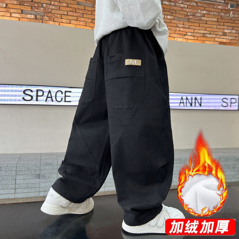 Unisex weite Utility-Hose Drune
