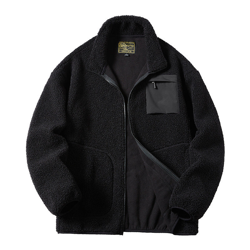 Herren Gemütliche Fleecejacke mit praktischen Taschen Drune