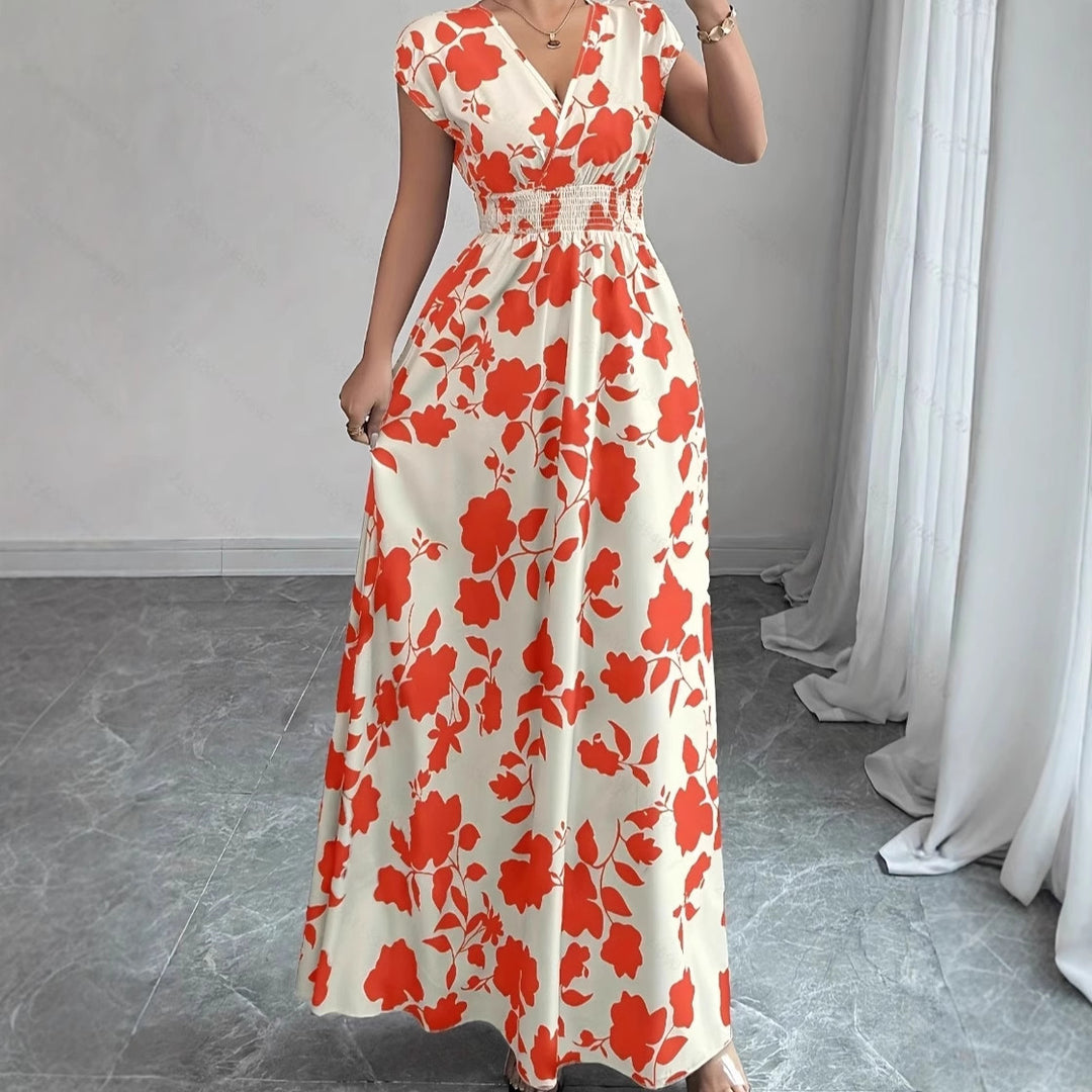 Damen Maxikleid Drune