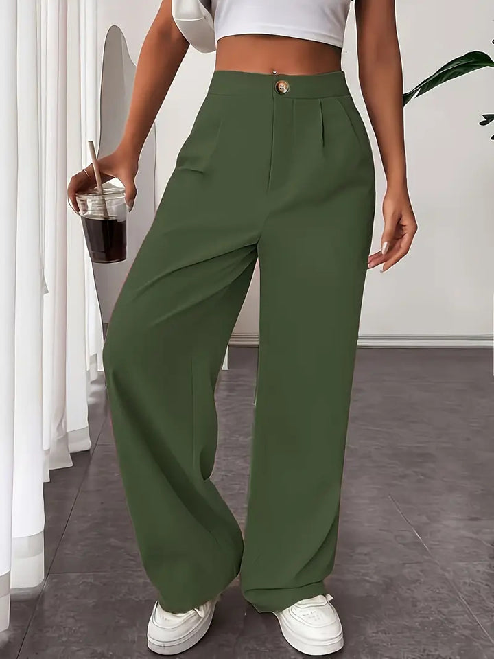 Damen Weite Hosen Drune