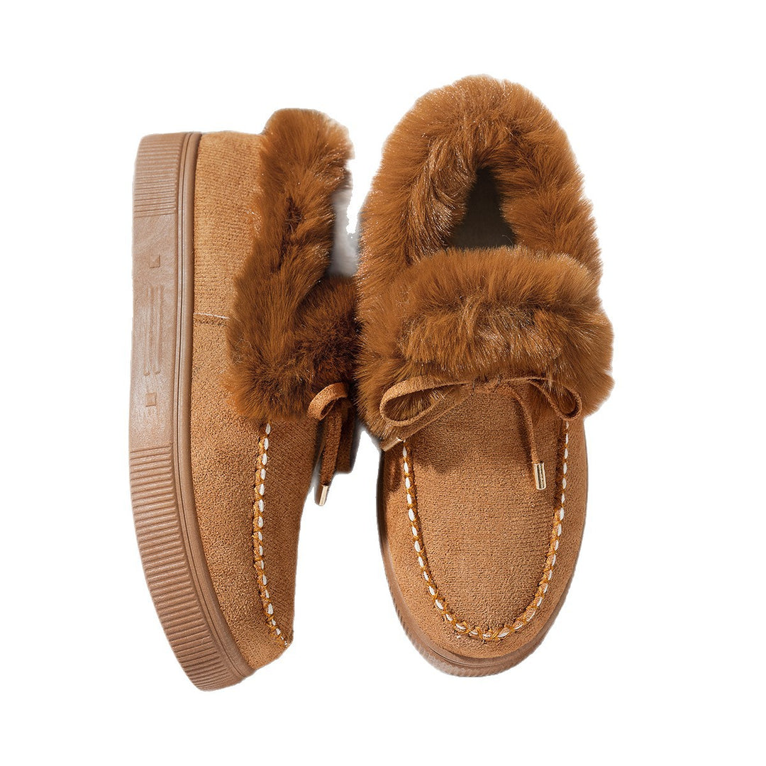 Damen Fleece gefütterte Sneaker Drune