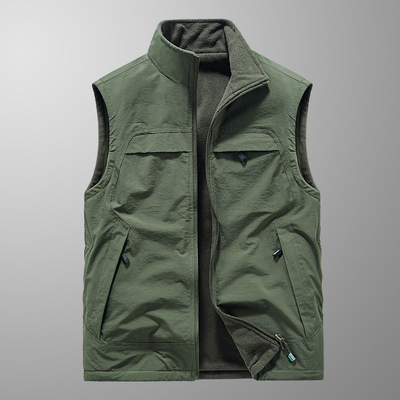 Herren Multifunktionale Fleece Weste Drune