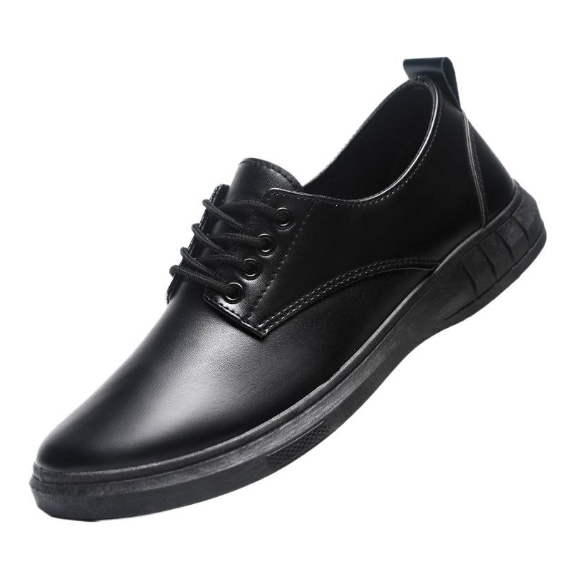 Herren Komfortable Lederschnürschuhe Drune
