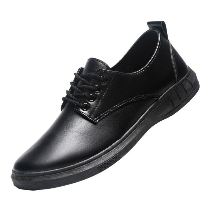 Herren Komfortable Lederschnürschuhe Drune