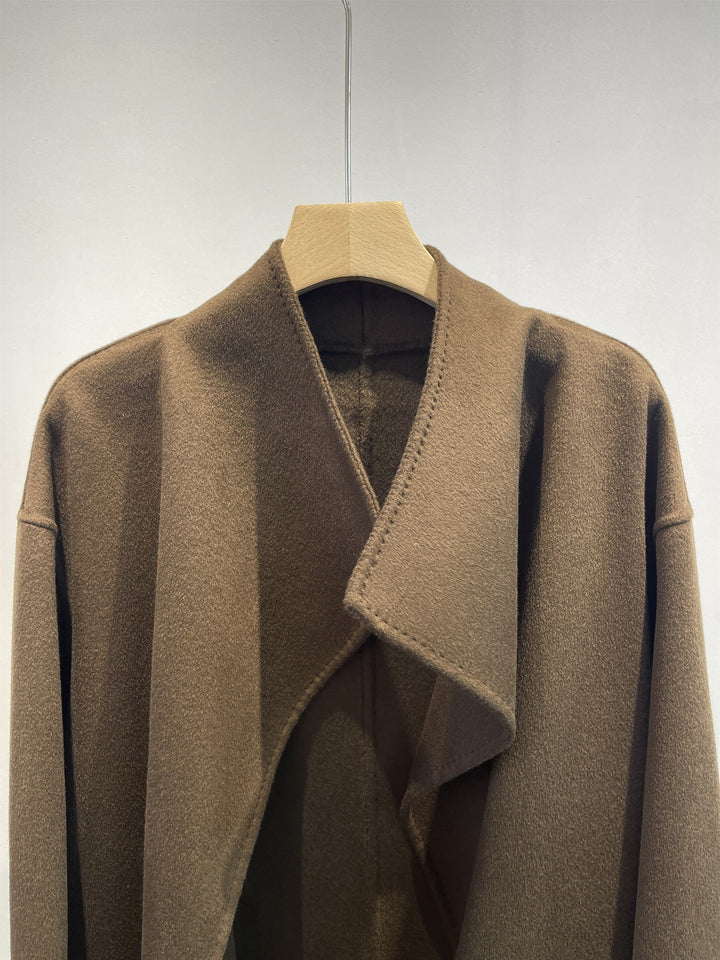 Damen Moderne Gemütliche Schalkragenjacke Drune