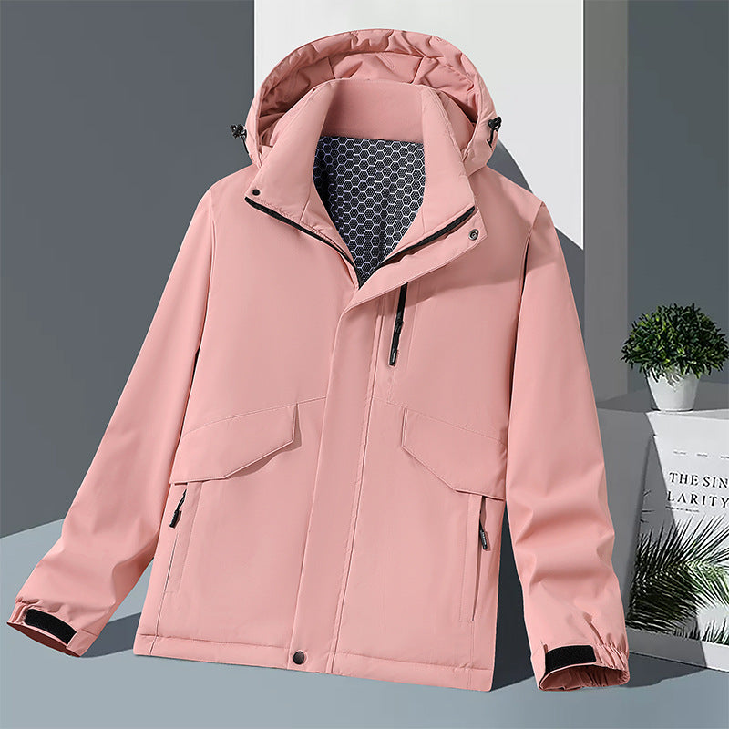 Herren Wetterfeste technische Jacke Drune