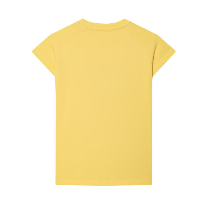 Damen T-Shirt mit kreativem Slogan und lockerer Passform Drune