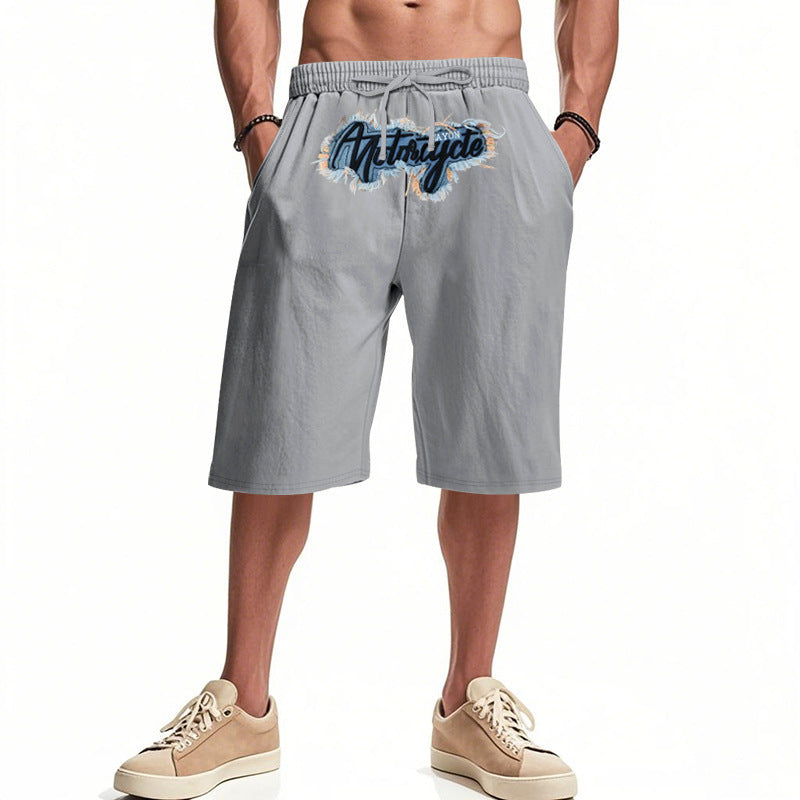 Herren Bequeme Freizeit-Badeshorts mit verstellbarem Bund und praktischen Seitentaschen Drune