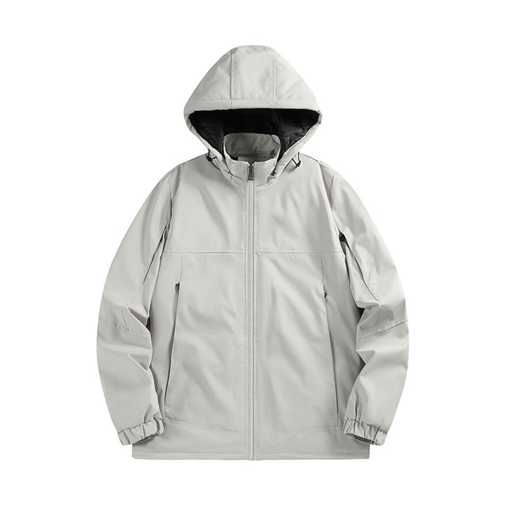 Herren Wetterfeste und isolierte Outdoor-Jacke Drune