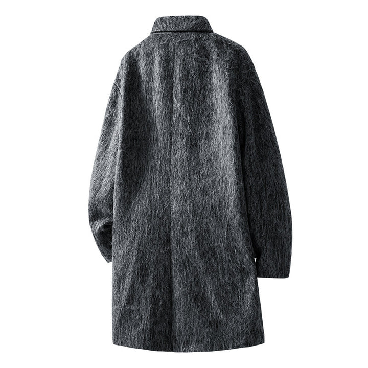 Damen Modische Wollmantel Drune