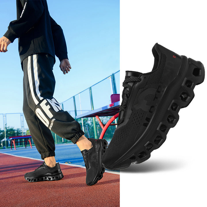 Unisex Atmungsaktive Plateausneaker mit wabenstrukturierter Dämpfung Drune