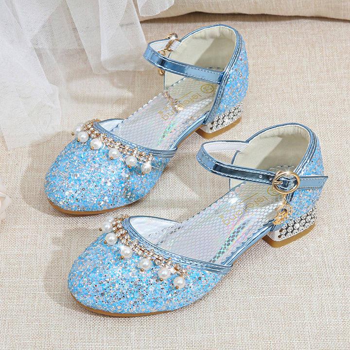 Damen Glitzernde Festtagsballerinas Drune