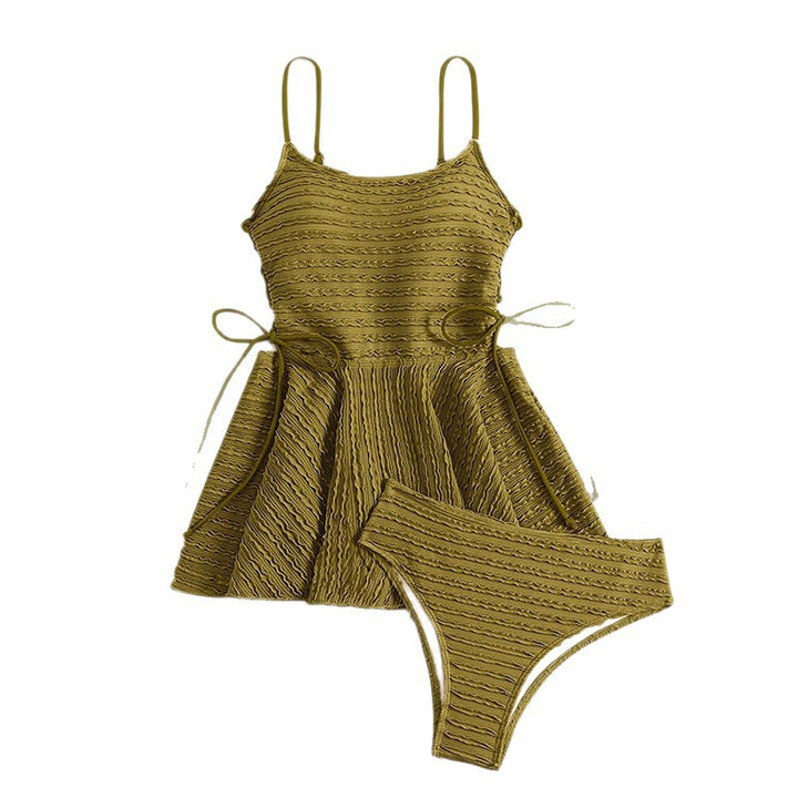 Damen Tankini mit fließendem Rock und verstellbaren Trägern Drune