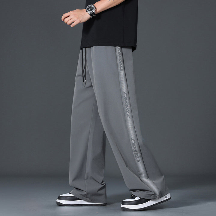 Herren Sportliche Freizeithose mit reflektierenden Details