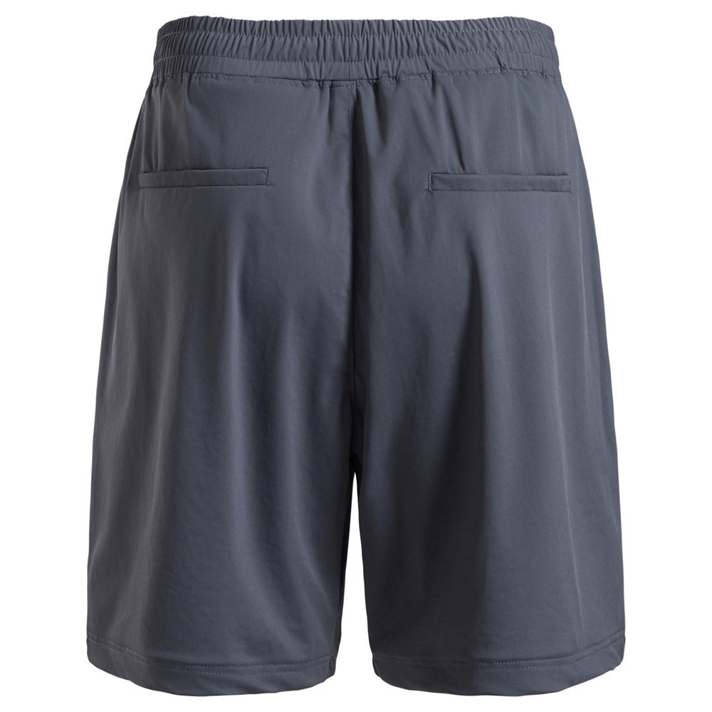 Herren nan atmungsaktive Trainingsshorts mit elastischem Bund und Seitentaschen Drune