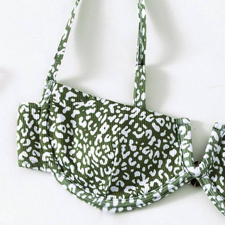 Damen Bikini Set mit umhüllendem Rock Drune