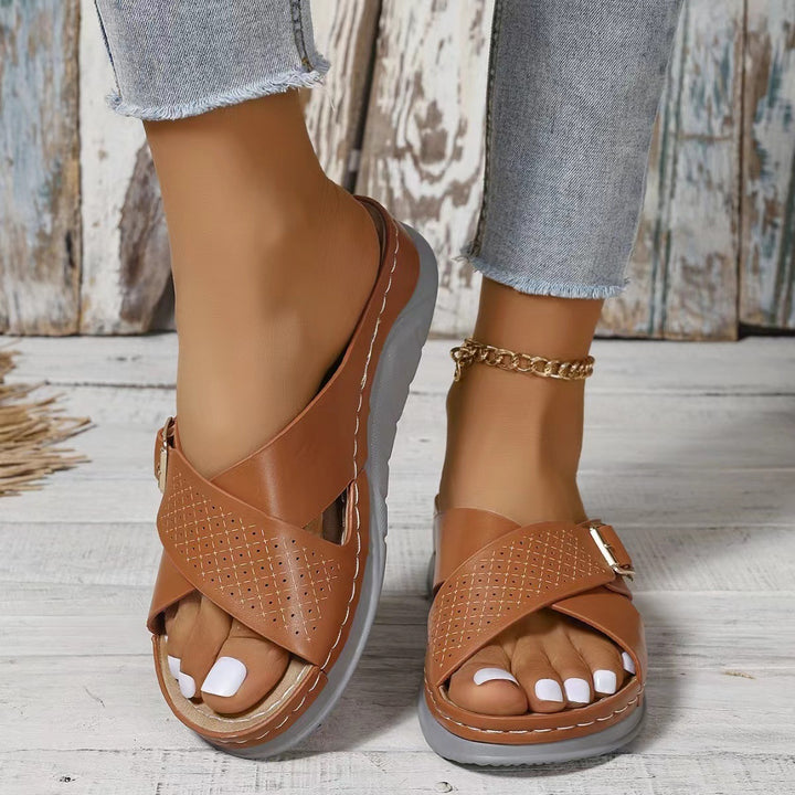Damen Stylische Casual Rutsch-Sandalen Drune