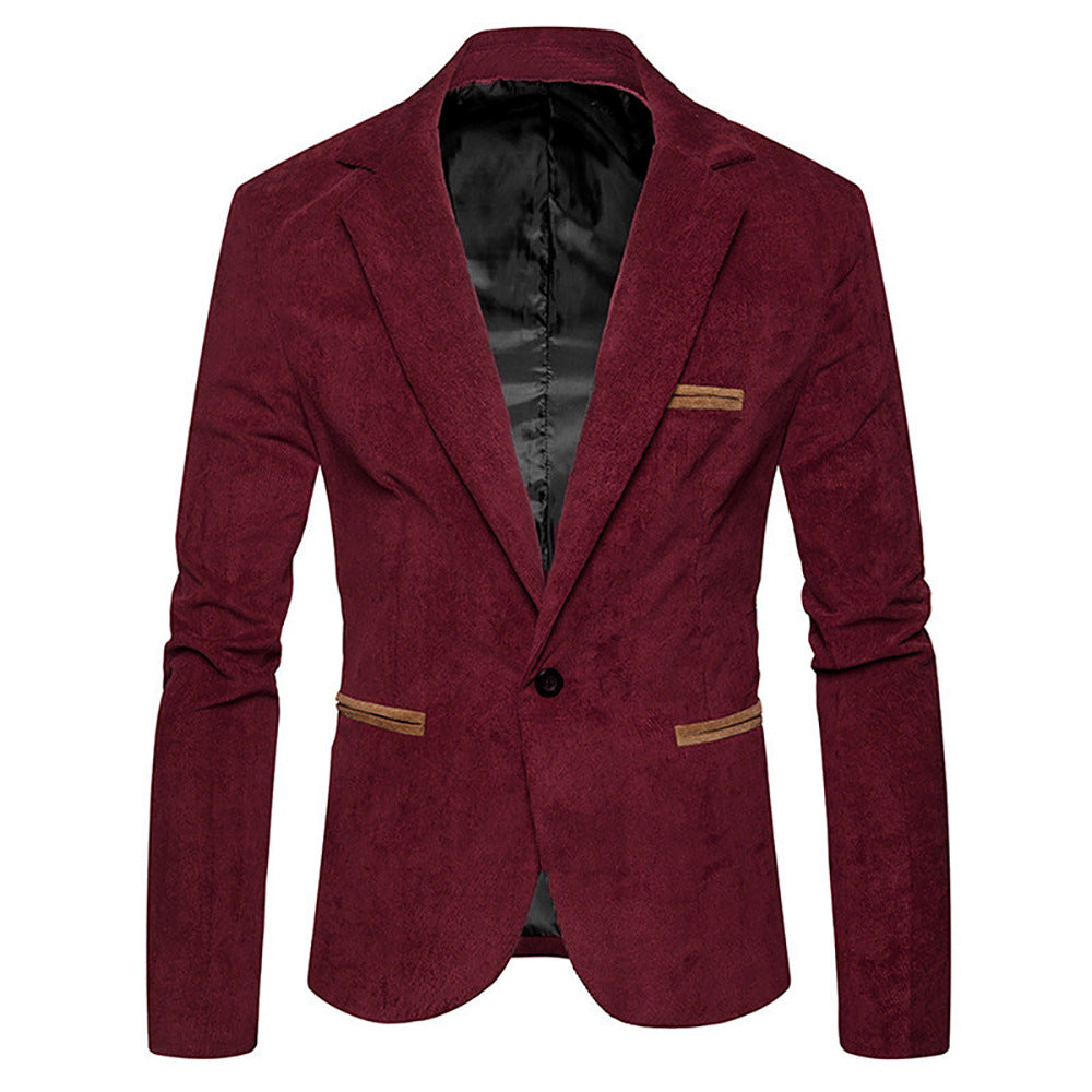 Damen Eleganter Slim-Fit Blazer mit strukturiertem Stoff Drune