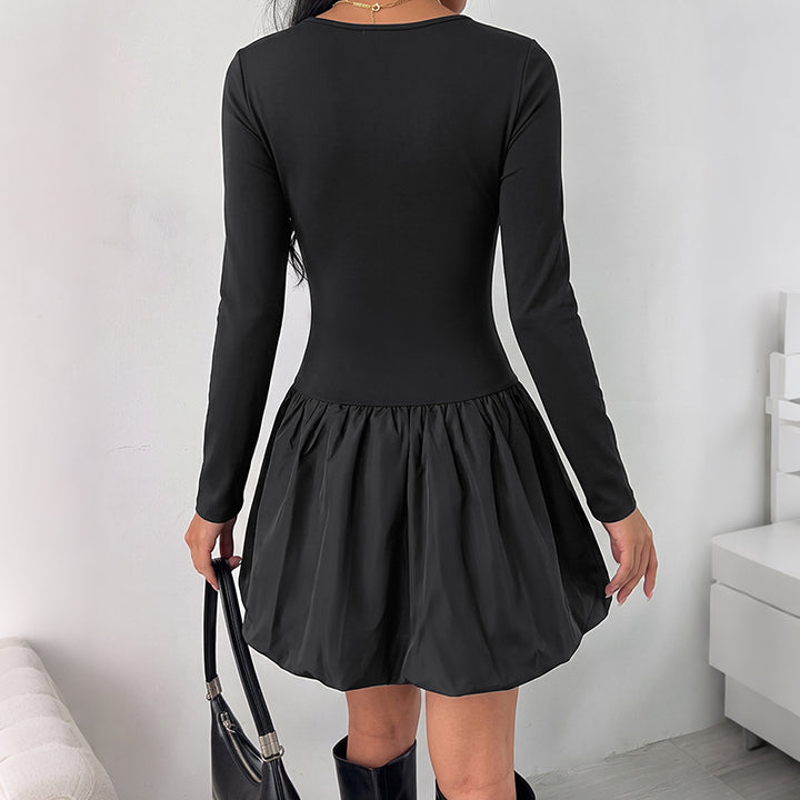 Damen Ballonkleid Drune