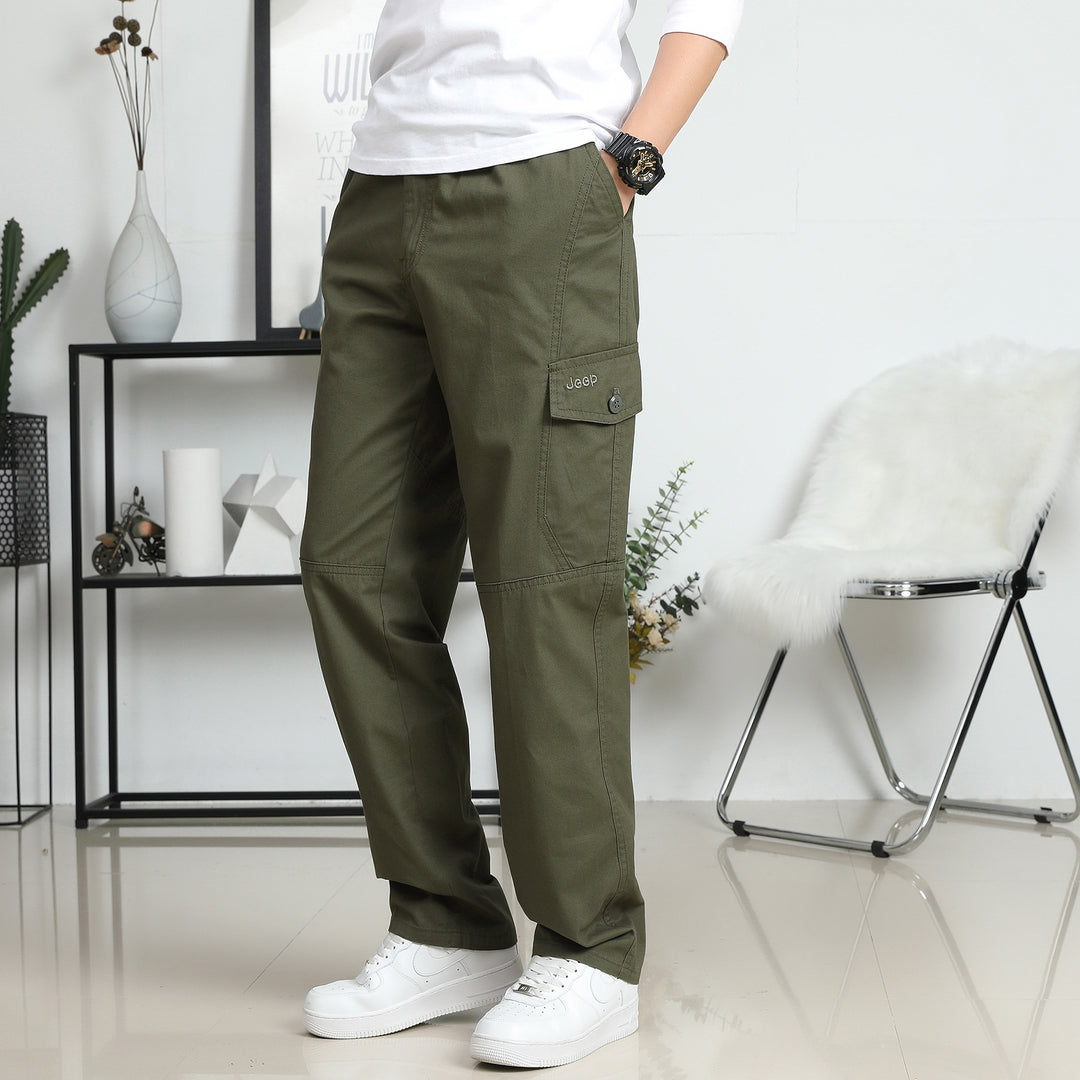 Herren Modische Cargo-Hose mit praktischen Taschen Drune