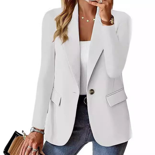 Damen eleganter, taillierter Blazer Drune