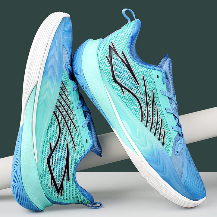 Unisex Performance-Laufschuhe mit gestricktem Komfort-Obermaterial, Wellen-Zwischensohle und anatomischer Innensohle Drune