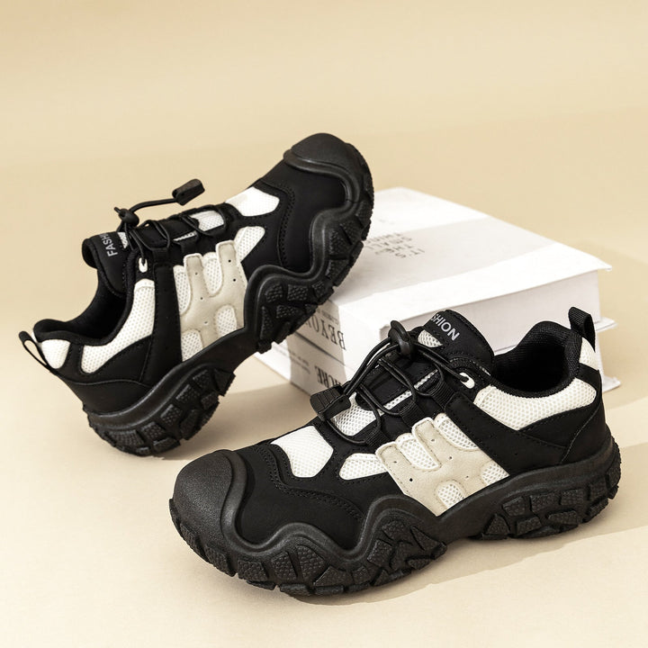 Damen Sportliche Outdoor-Sneaker mit stützender Sohle und atmungsaktiver Mesh-Oberfläche Drune