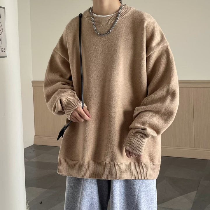 Damen Bequemer Oversize-Pullover Drune