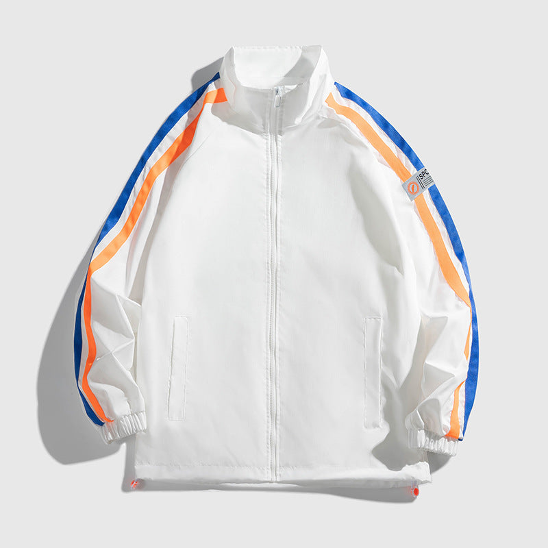 Herren Sportliche Windbreaker-Jacke Drune
