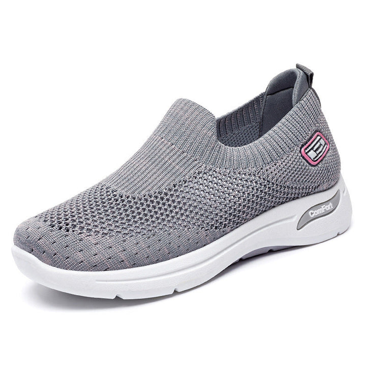 Damen Atmungsaktive Slip-On Sneakers mit weichem Stretch-Obermaterial Drune