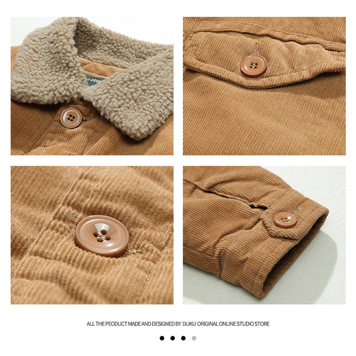 Herren Bequeme und stylische Steppjacke Drune